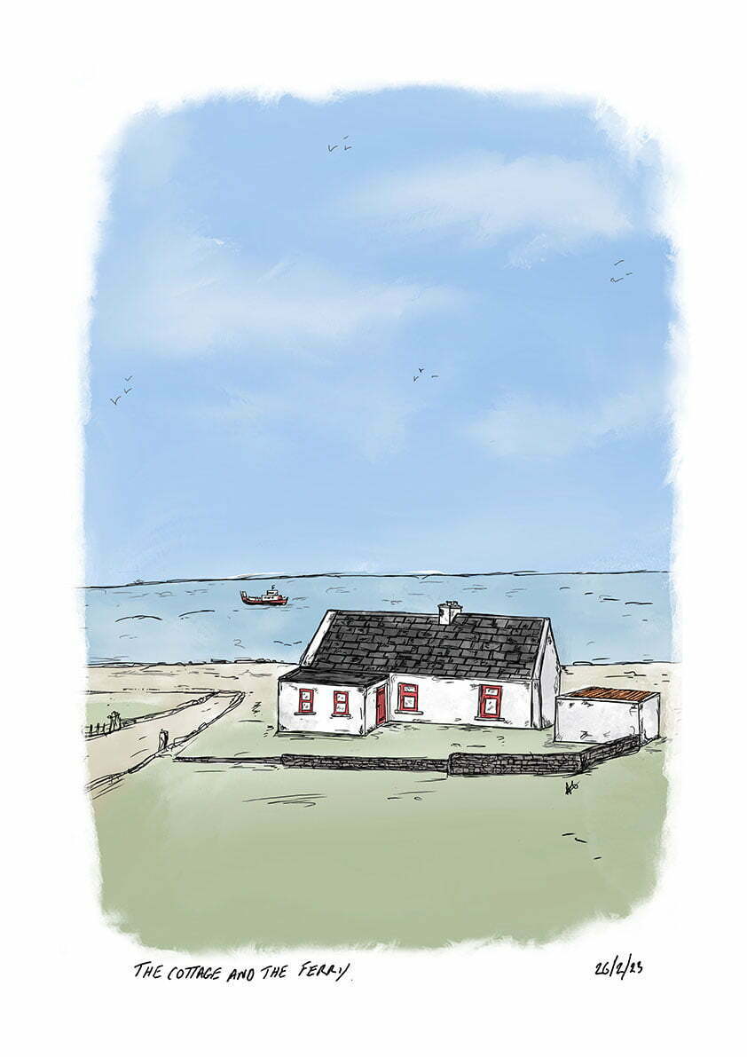 Island Life Illustration by Alan Fitzpatrick